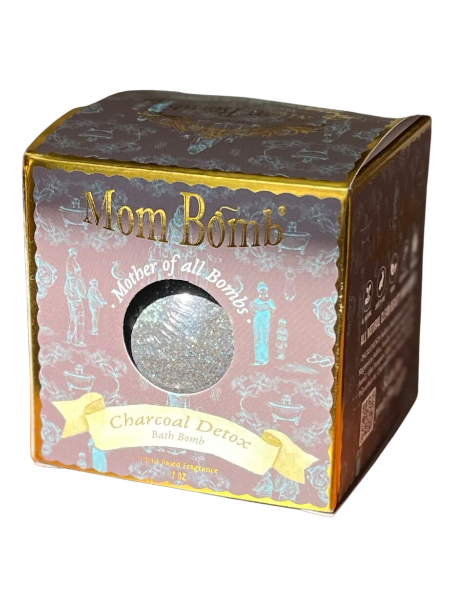 The MOAB (Mother of all Bombs) Charcoal Detox Bath Bomb - WHOLESALE CASE OF 25